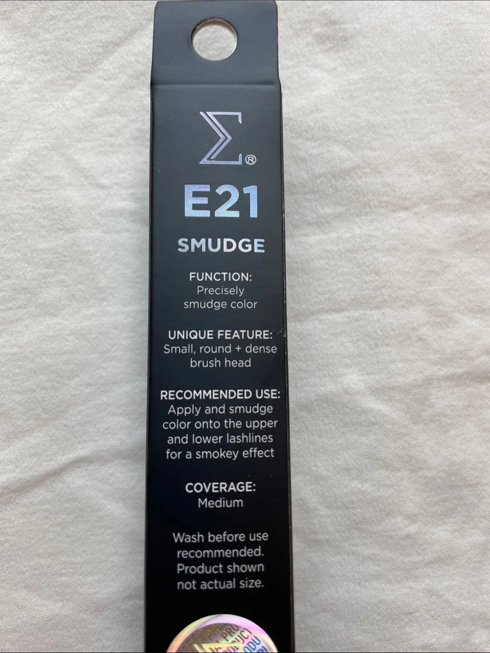 Sigma E21 Smudge Brush NWT
